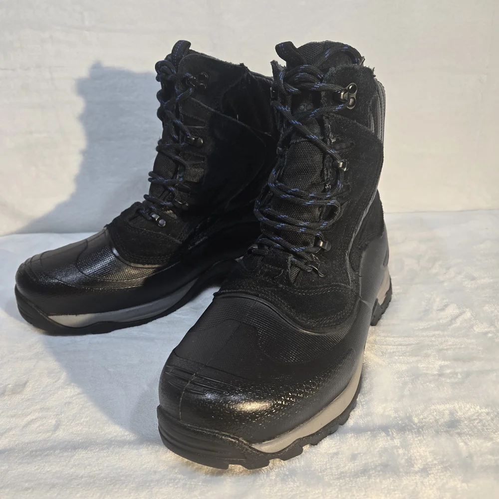Men's Black Snow Boots